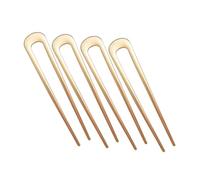 LRXIYODE Set 4 Forcine Decorative per Chioma in Lega Oro, Fermacapelli Vintage a Forma a U Design Elegante, Perfette per Donne e Ragazze, per Feste e Occasioni Speciali