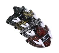 LRXIYODE Set 4 Maschere Cosplay Giapponesi Hannya Zanne per Feste di Halloween e Accessori per Costumi Teatrali