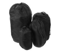 LRXIYODE Set 4 Sacchi Portaoggetti Coulisse per Abbigliamento da Trekking e Organizer Escursionismo, Sacchi Antipolvere Resistenti per Campeggio e Viaggi Outdoor, Custodie da