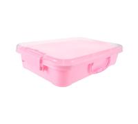 LRXIYODE Set di di sabbia spaziale vassoio artigianale per vassoio di miscelazione della vernice vassoio di sabbia montessori Vassoi per scrivere in sabbia plastica rosa