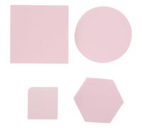 LRXIYODE Set P rosa in Schiuma Leggera 4 Pezzi Cubi Geometrici Regolabile per Accessori Fotografia, per Shooting Creativi e Allestimenti Prodotto Moderni