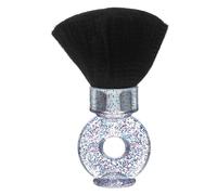 LRXIYODE Spazzola da Barba Professionale per Pulizia Chioma Spezzata, Spolverino da Barbiere Compatto Multiuso per Saloni e Cura Uomo