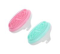 LRXIYODE Spazzola Per Massaggio Completo Del Corpo 2 Pezzi, Strumento Di Bellezza Dimagrante Portatile Rulli Lisci, Pennello Speciale Per Tonificare e Levigare La Pelle, Per Uso Bagno e Cura Personale