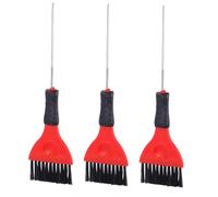 LRXIYODE Spazzola per Tintura Chioma Professionale 3 Pezzi in Acciaio Inox Ago per Coda, Applicatore per Colorazione e Trattamenti, per Salone e Uso Domestico, Strumento Multifunzione