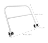 LRXIYODE Sponda di Sicurezza per Letto per Bianca 40X30 CM Apertura Laterale Rimovibile Barriera Anticaduta Imbottita Portatile per Assistenza Domiciliare e Monitoraggio Notturno