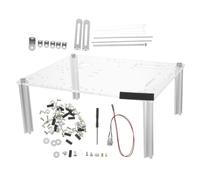 LRXIYODE Staffa Per Case Pc Open Air Supporto Telaio Madreboard Matx Medio Resistente Ventilato Base Per Test Custodia Scheda Video Protettiva Per Gaming e Fai-da-te