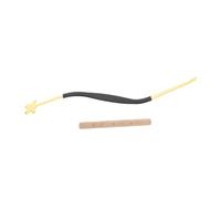 LRXIYODE Strumenti per Regolazione del Montante Acustico del Violino e Violoncello in Metallo e Legno Set 2 Pezzi Impugnatura Ergonomica Colore Oro per Manutenzione Strumenti a Corda