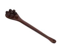 LRXIYODE Strumento Di Massaggio Legno Massaggiatore Manuale Portatile Per Rilassamento Muscolare Stick Per Massaggio Corpo Per Schiena e Spalle Accessorio Per Benessere Domestico