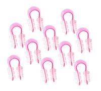 LRXIYODE Strumento Modellatore Del Naso Clip Per Naso Respingador Set Da 10 Pezzi Design Antiscivolo Portatile Per Donna e Uomo Uso Quotidiano