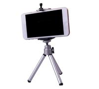 LRXIYODE Supporto per Selfie Stick in Lega di Alluminio Treppiede Portatile, Bastone per Autoscatto Leggero da Viaggio, Compatibile Smartphone e Fotocamere, Set da 2 Pezzi, Stabilità