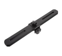 LRXIYODE Supporto Staffa per Montaggio Luce su Treppiede con Doppio Adattatore per Microfono Video e Fotocamera Clip per Accessori Telefonici da Streaming Leggero e Portatile per Vlogger e