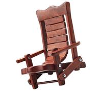 LRXIYODE Supporto Telefono in Legno Sdraio Design Decorativo per Scrivania Tavolo per Domestico Compatto e Stabile per Smartphone Accessorio e Originale