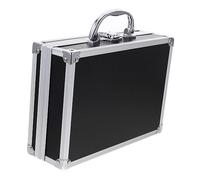 LRXIYODE Valigetta Multifunzionale in Alluminio Custodia Portautensili Portatile Chiusura Sicurezza 24x17x8 Cm Per Elettronica e Accessori