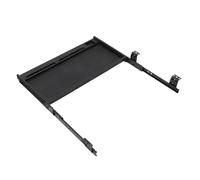 LRXIYODE Vassoio Scorrevole Porta Tastiera Sotto Scrivania Supporto Ergonomico Resistente e Salvaspazio con Cassetto Integrato Compatibile per Tastiera e Mouse Montaggio Facile