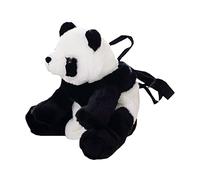 LRXIYODE Zaino Zaino Creativo e Confortevole Panda in Peluche Grande Capacità per Bambini e Materiale Morbido in Peluche e Cotone Pp per Back To School Party per Toy Storage