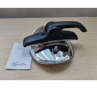 LS-090045000022 Coperchio acciaio inox compatibile con Lagostina per pentola a pressione Mia e Preziosa