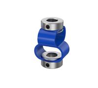 LS D23L32 8 Font Encoder Giunto for albero Accoppiatore a doppio anello Flessibile in alluminio CNC Stampante 3D Servomotore Giunto universale(8mmX8mm)