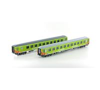 Ls Modello 46014 - 2er Set Vetture Cuccetta Bvcmz 248.5 Flixtrain,Ep.vi ,Hh-Köln