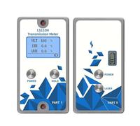 LS110H 1400nm IR Window Tint Glass Light Transmittance Detection Split Solar Film Tester Misuratore di Tinta for Vetri Auto Calibrazione automatica