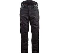 LS2 Chart EVO impermeabile Motociclo Pantaloni Tessili, nero, taglia L per maschi
