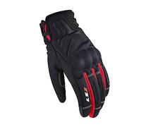 LS2 70021W0032M Guanti Moto Jet 2, Donna, Nero/Rosso, M