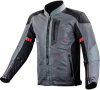 LS2 Alba, giacca in tessuto M male Grigio Scuro/Nero