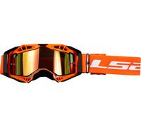 LS2 Aura Pro Maschera da motocross, arancione
