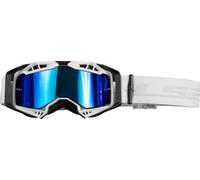 LS2 Aura Pro Maschera da motocross, Bianco