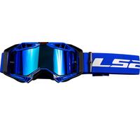 LS2 Aura Pro Maschera da motocross, blu
