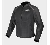 LS2 Breeze Giacca tessile da motocicletta, nero, Taglia 2XL