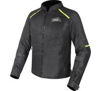 LS2 Breeze Giacca tessile da motocicletta, nero/giallo, Taglia S