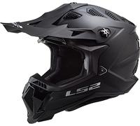 LS2 MX700 Subverter Evo II Solid Casco da motocross, nero, taglia L
