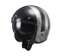 LS2, Caschi jet moto BOB II Lines black Jeans, S