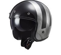 LS2, Caschi jet moto BOB II Lines black Jeans, XXL