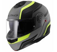 LS2 CASCO APRIBILE STROBE 2 FF908 MONZA MATT BLACK H-V YELLOW