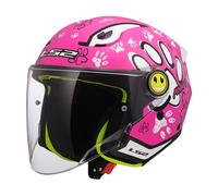 LS2 CASCO BIMBA OF622 FUNNY 2 PAWS PINK