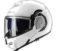 LS2, Casco Moto Modulare ADVANT SOLID White, M