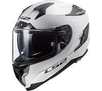 LS2, Casco integral de moto Challenger, blanco, L