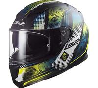 LS2, casco integrale moto Stream evo mara black yellow, XL
