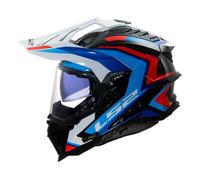 Casco Integrale Touring Ls2 Mx701 Explorer C FRONTIER II Bianco Blu S