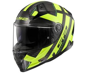 LS2, Casco integrali moto VECTOR II carbon STRONG gloss yellow, XXXL