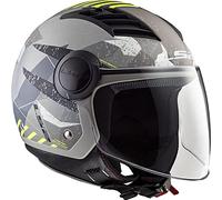 LS2, Casco jet de moto Airflow camo, XS