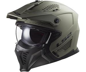 LS2, Casco jet modulari moto DRIFTER solid mat sand 2206, XS | Traspirante