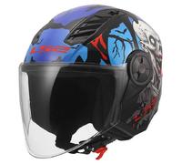 Ls2 Casco Jet Of616 Airflow Ii Zombie Ii Ece 22.06
