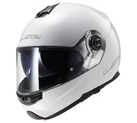 LS2, casco modulare per moto, Strobe, bianco, M