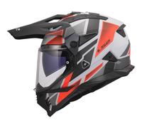LS2 CASCO MOTO CROSS/ENDURO MX702 PIONEER II 22-06 BLOCK MATT GREY RED