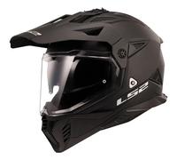 LS2 CASCO MOTO CROSS/ENDURO MX702 PIONEER II SOLID MATT BLACK 22-06