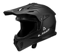 LS2 CASCO MOTO CROSS/ENDURO MX702 PIONEER II HILL GLOSS RED WHITE BLACK 22-06