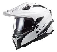 §Casco Adventure LS2 MX701 Explorer Solido-Bianco§