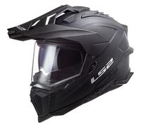 §Casco Adventure LS2 MX701 Explorer Solid Nero Opaco§